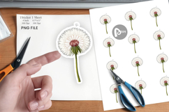 Spring Dandelion Sticker Product Image 1
