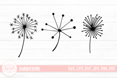 Dandelion SVG Cut File Product Image 1
