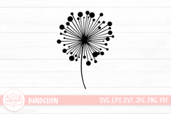 Dandelion SVG Cut File Product Image 1