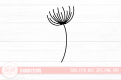 Dandelion SVG Cut File Product Image 1