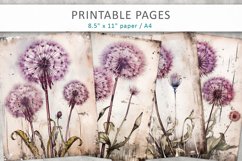 Dandelion Vintage Junk Journal Product Image 1