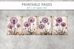 Dandelion Vintage Junk Journal Product Image 2