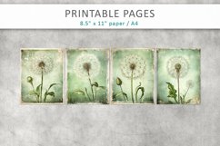 Vintage grunge journal pages, Grunge digital paper Product Image 2