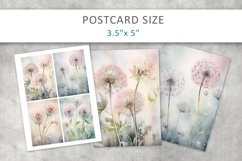 dandelion grunge junk journal pages Product Image 5