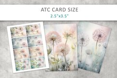 dandelion grunge junk journal pages Product Image 6