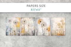 Dandelion Grunge Printable Junk Journal Kit Product Image 3