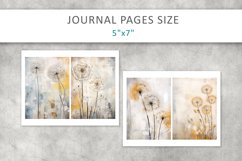 Dandelion Grunge Printable Junk Journal Kit Product Image 4