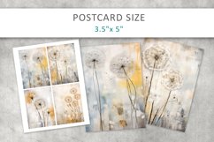 Dandelion Grunge Printable Junk Journal Kit Product Image 5