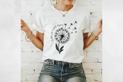Floral Line Art Clipart | Wildflower SVG, PNG, EPS. Product Image 2