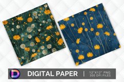 Dandelions Digital Paper Product Image 1