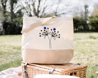Dandelion Dots embroidery file, Dandelion embroidery Product Image 3