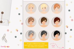 Business woman avatar, computer girl clipart - LVS66 Danica Product Image 2