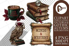 Dark Academia Autumn Sublimation Product Image 1