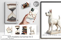 Dark Academia Curiosities Digital Paper Product Image 1