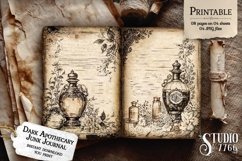 Dark Apothecary Junk Journal Pages Product Image 2