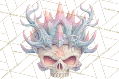 Haunted Aquarium PNG, Creepy Underwater Creatures Skeletons Product Image 4