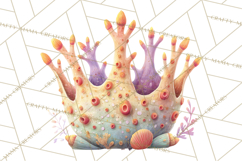 Haunted Aquarium PNG, Creepy Underwater Creatures Skeletons Product Image 5