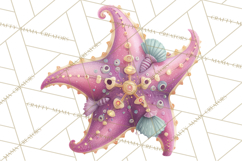 Haunted Aquarium PNG, Creepy Underwater Creatures Skeletons Product Image 2