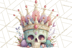 Haunted Aquarium PNG, Creepy Underwater Creatures Skeletons Product Image 4