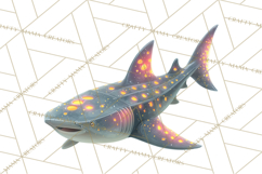 Haunted Aquarium PNG, Creepy Underwater Creatures Skeletons Product Image 3