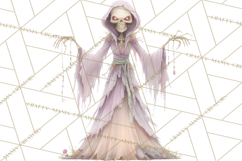 Haunted Aquarium PNG, Creepy Underwater Creatures Skeletons Product Image 2