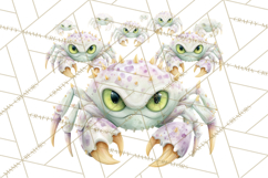 Haunted Aquarium PNG, Creepy Underwater Creatures Skeletons Product Image 2