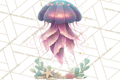 Haunted Aquarium PNG, Creepy Underwater Creatures Skeletons Product Image 4