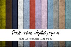 digital papers with dark colors and textures