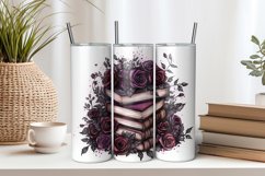 Dark Fantasy Books 20oz Tumbler Sublimation PNG Product Image 1