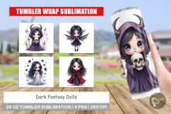 Tumbler Dark Fantasy Dolls Product Image 1