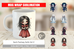Mug Wrap Dark Fantasy Dolls Product Image 1