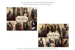 Dark Fantasy Ephemera, Junk Journal Paper Bundle, GlamArtZhanna, Medieval Junk Journal Pages, Roses Diary Pages, Magic Junk Journal Kit, Collage Pages, Gothic Junk Journal Pages, African American Journal Card, Instant Download Set