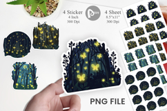 Deep Forest Sticker Product Image 1