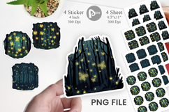 Deep Forest Sticker Product Image 1