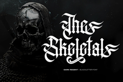 Dark Regent | Black Metal Font Product Image 3