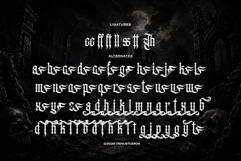 Dark Regent | Black Metal Font Product Image 12