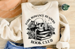 Dark Romance Readers Book Club SVG Design Product Image 2