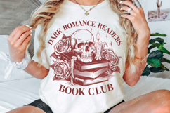 Dark Romance Readers Book Club SVG Design Product Image 3