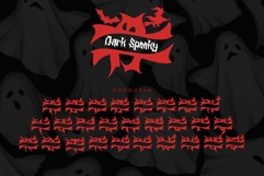 Dark Spooky Monogram Product Image 6