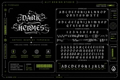 Dark Hermes Typeface Product Image 6