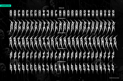 Darkpulse | Black Metal Font Product Image 12