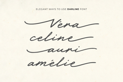Darline Handwritten Font Product Image 11