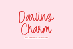 Darling Charm - Cute Handwritten Script Font Product Image 1