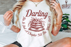 Darling This Is Just A Chapter T-Shirt SVG Design Product Image 2