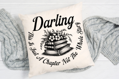Darling This Is Just A Chapter T-Shirt SVG Design Product Image 3