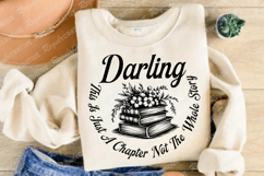 Darling This Is Just A Chapter T-Shirt SVG Design Product Image 4