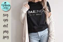 Darling you are different svg, inspirational svg Product Image 1