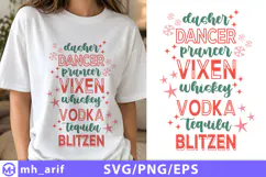 Funny Sarcastic Christmas PNG SVG T-shirt Design Product Image 1