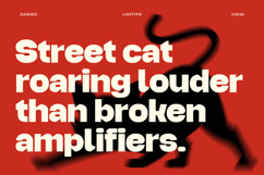 Dashes - Bold Font Product Image 2