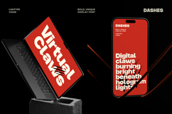 Dashes - Bold Font Product Image 3